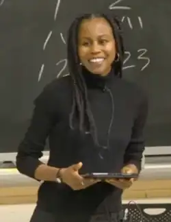 At a literary discussion at MIT in 2023
