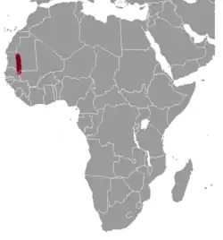 Map of range