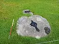 A binding stone at Fennelly's Forge in County Kilkenny