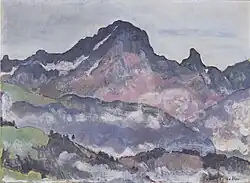 Le Grand Muveran, 1912