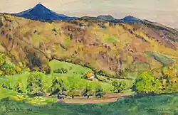 Ferme à Ribeauvillé, Musée d'Arts de Nantes, 1921