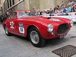 A 212 Inter Vignale at the Mille Miglia Storica