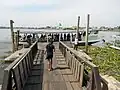 Tha Chin River Ferry Terminal at Mahachai