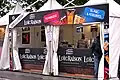 Cider sales at the Cornouaille Festival.