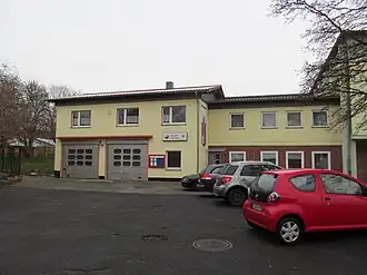 Volunteer fire brigade station (Freiwillige Feuerwehr Fürstenhagen).