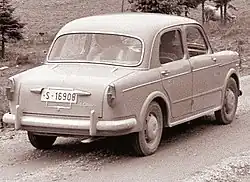 The new rear end of the 103 D