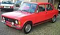 Transverse front-mounted engine, front-wheel drive (FF transverse layout): Fiat 128, followed the footsteps of the Autobianchi Primula.