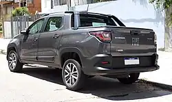Fiat Strada Volcano Rear view