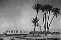 Fiat "Littorina" passing in Cyrenaica near Benghazi