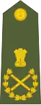 Hindi: फ़ील्ड मार्शल, romanized:&nbsp;pheeld maarshal (Indian Army)[18]