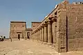 Eastern colonnade in the outer or the forecourt [38]