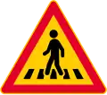 Pedestrian crossing (formerly used )