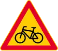 Cyclists and moped riders on carriageway (formerly used )