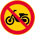 No mopeds (formerly used )