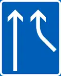 Information on traffic lanes