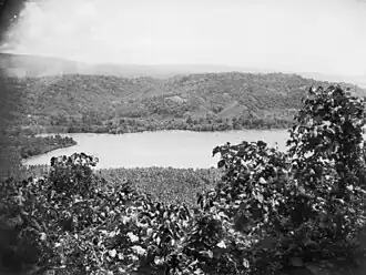 A view of Finschhafen, October 1943