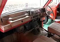 Fire truck interior (FG160）
