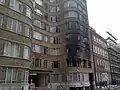 Fire damage at Florin Court
