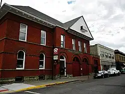Fire station reimagined as fitness center