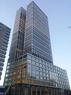 The building shortly after inauguration in December 2015