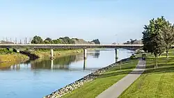 Fitzherbert Bridge Over Manawatū River