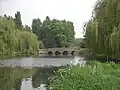 The 18th century Five Arches bridge after its renovation in the 2000s