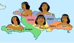 Location of Chiefdoms of Hispaniola