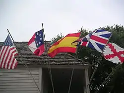 Image 21Five flags of Florida, not including the current State Flag. (from History of Florida)