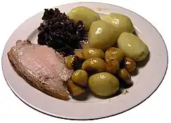 Danish flæskesteg