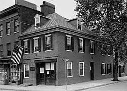 Star Spangled Banner Flag House and 1812 Museum - East Pratt and Albemarle Streets - home of flagmaker Mary Young Pickersgill of the Star-Spangled Banner flag