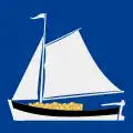 Flag of Österåker Municipality