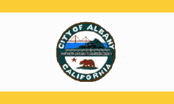 Flag of Albany, California