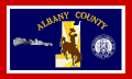 Flag of Albany County, Wyoming