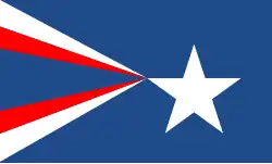 Flag of Anthony, Texas