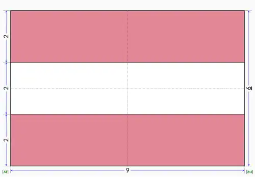 Flag construction sheet
