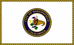 Flag of Bakersfield, California