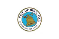 Flag of Bell, California