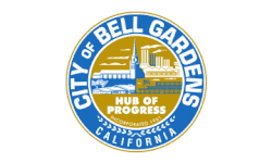 Flag of Bell Gardens, Los Angeles, California