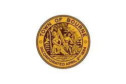 Flag of Bourne, Massachusetts