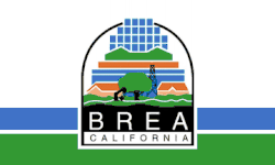 Flag of Brea, California