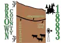 Flag of Brown County, Nebraska