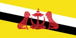 Alternative flag version based on pre-1959 coat of arms