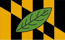 Flag of Calvert County, Maryland