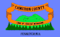 Flag of Cameron County, Pennsylvania