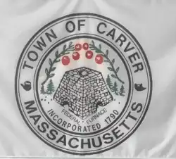 Flag of Carver, Massachusetts