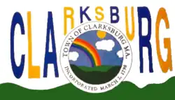 Flag of Clarksburg, Massachusetts