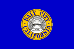 Flag of Daly City, California