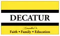 Flag of Decatur, Mississippi