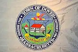 Flag of Dover, Massachusetts
