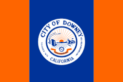 Flag of Downey, California